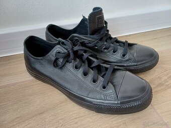 Čierne kozene Converse velk. 40 - 3