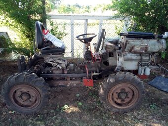 malotraktor domacej vyroby 4x4 tatra 805 - 3