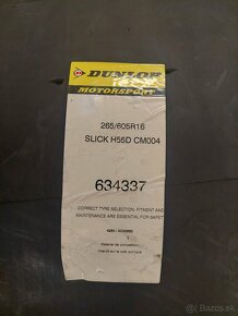 Dunlop Slick 265/605 r16 H55D CM044 - 3