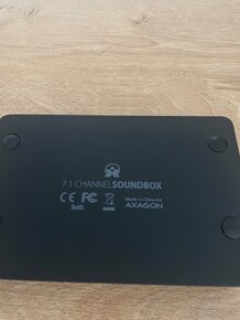 Zvuková karta Axagon ADA-7.1 Soundbox - 3