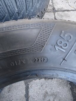 Predám zimné gumy 185/70 r14 - 3