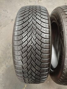 Predám 2ks zimných pneu 195/60 R16 nexen 6.5mm - 3