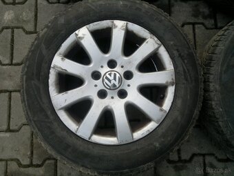 Elektrony Golf V  5x112 R15, zimne pneu 195/65 r15 - 3