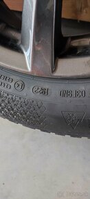 Hlinikove disky 5x114,3 R16 Mazda, zimne pneu - 3