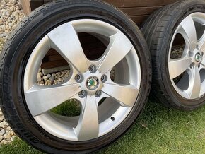 PEGASUS Orig. skoda alu disky 17 5x112  225 45 R17 Skoda Sup - 3