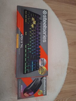 Predám steelseries apex 9 tlk a aerox 3 - 3