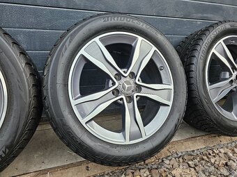 Zánovná Zimná Sada Mercedes C W205+Bridgestone 225/50 R17 - 3