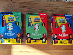 Euro 2024 kartičky Match Attax Booster Tin1,2,3 - 3