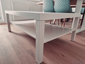 Konferenčný stolík, biela, 118x78 cm REZERVOVANE - 3