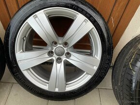 Orig. alu disky. AUDI A4 A5  5x112 8J x18 ET 25  245 40 R18  - 3