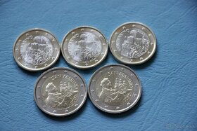 euromince San Marino a Monako Vatikan v UNC - 3