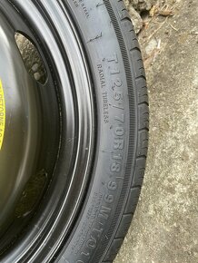 Nové dojazdové koleso 5x112 125/70 r18 - 3