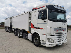 Prodám sklápěcí DAF XF 530 FAN E6 + přívěs BODEX W krmivář - 3