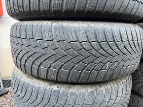 Plechové disky 5x100 so zimnými pneu 195/65 R15 - 3