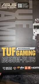 ASUS TUF GAMING B550M-PLUS AM4 + AMD Ryzen 5 PRO 4650G - 3