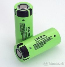 Predám Li-ion baterie Panasonic 26650A 5000mAh - 3