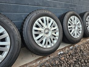 Zimná Sada 5x112+Zimné Pneu Bridgestone 195/65 R15 - 3