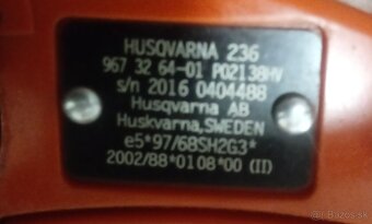 HUSQVARNA 236 X- Tork - 3