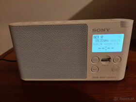 Sony XDR-S41D biele (rádio DAB+/FM RDS/3,5mm jack) - 3