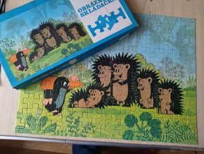 Puzzle Krtko retro - 3