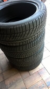 4 ks ZIMA 255/45 R19 100V CONTINENTAL cca 5 a 6 mm  rok 2020 - 3