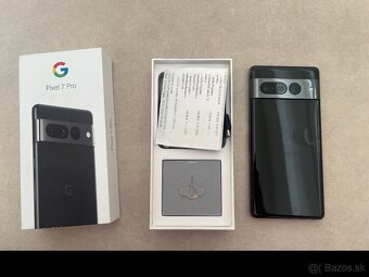 Google Pixel 7 PRO 128GB, čierna farba, TOP stav - 3