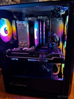 Herné PC: Ryzen 5 5600X, RX 6700 XT, 16GB RAM, 1T NVMe - 3