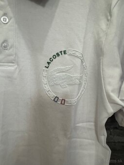 Lacoste biela polokošela - 3