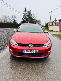 Wolkswagen Golf 7 Variant 1.6TDI BlueMotion Top Stav - 3