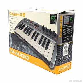 M-Audio OXYGEN 8 V2 25-Key USB MIDI Controller klávesy - - 3