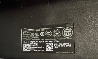 DELL P2217 22" - 3