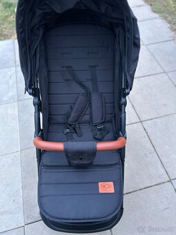 Športový kočík Kinderkraft stroller Grande PLUS 2022 black - 3