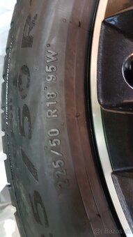 18''orig. ALU ŠKODA kolesa5x112 R18ET 43 Pirelli225/50 - 3