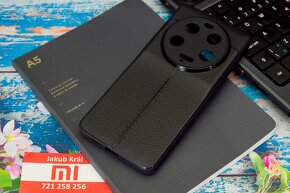 Silikónové puzdro s koženkovým vzorom Xiaomi / Redmi / Poco - 3