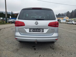 VW Sharan 2.0 4x4 103kW DSG 7 miest bi-xenon ťažné  WEBASTO - 3