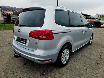 VW Sharan 2.0 4x4 103kW DSG 7 miest bi-xenon ťažné  WEBASTO - 3