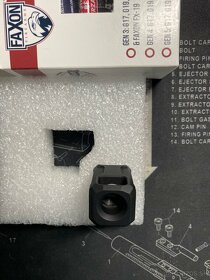 Faxon EXOS-533 Kompenzator pre Glock® 43X/48 - 3