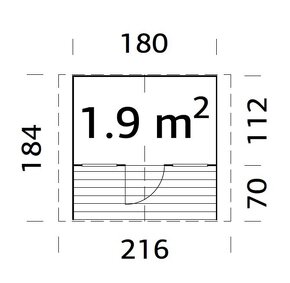 Detský záhradný domček Felix - 3