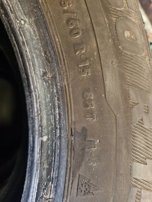 Zimne pneumatiky 195/60 r15 - 3