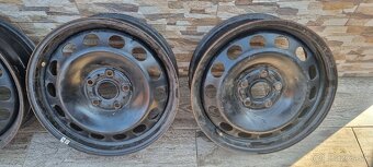 Predám plechove disky 5x112r15 et48 J6,orginal VW - 3