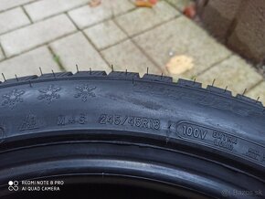 zimne pneu 245/45 R18 - 3