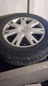 Disky 18" VW Touareg s pneu 75% - 3