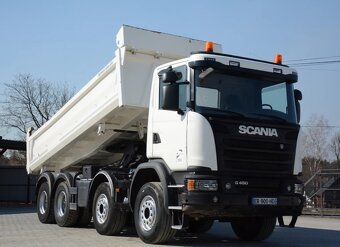 9143 - Scania G 450 - 8x4 – Meiller S2 + Bordmatik – EURO 6 - 3