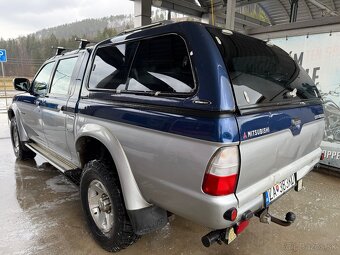 Predám Mitsubishi L200, 85KW, zadná uzávierka - 3