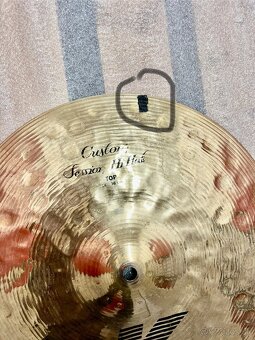 Zildjian K custom session 14" hihat. - 3