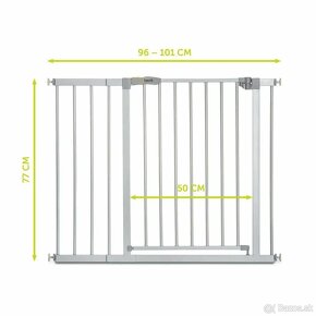 Hauck Stop N Safe 2 + 21cm ext. silver - 3