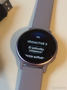 Garmin Vivoactive 5, fialovej farby 42mm - 3