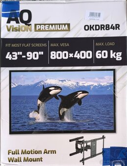 Držiak na TV 43"-90" Nový - 3