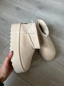 Dámske čižmičky UGG mini svetlé - 3