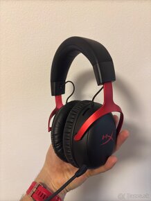 HyperX Cloud lll Wireless - Red - 3